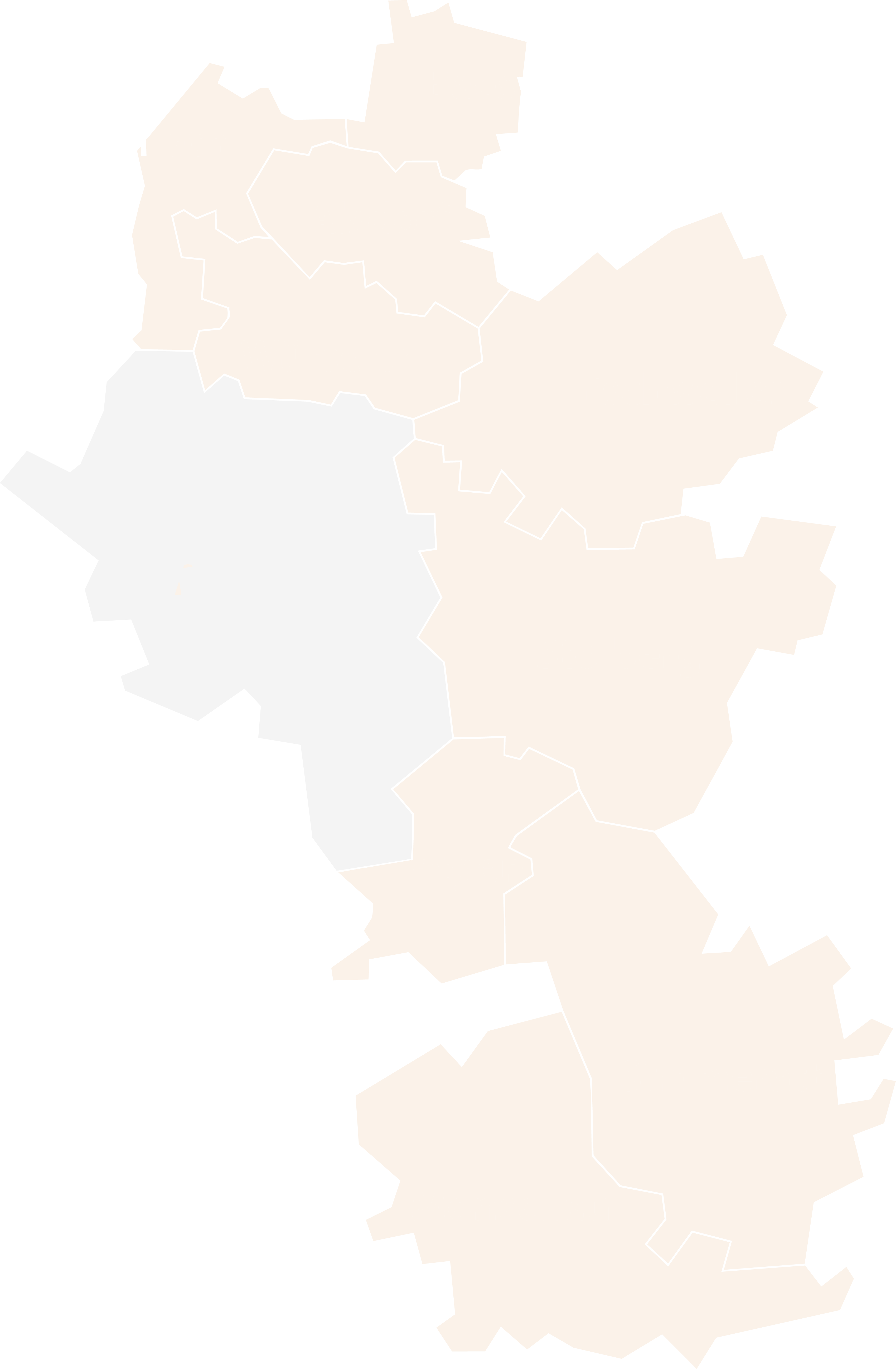 Stilisierte Karte der Städteregion Aachen mit den Kommunen des Aachen-Lands